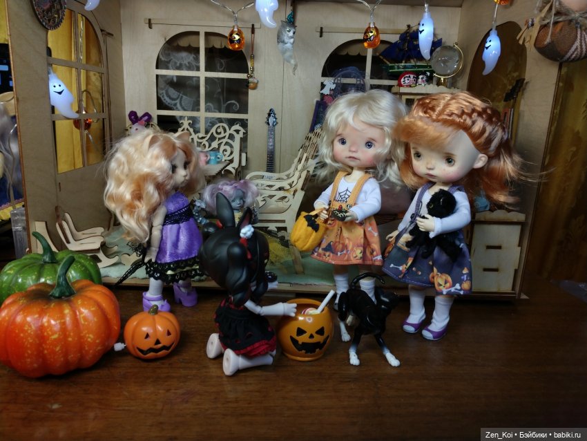 Хеллоуин 20-23 — Фотоистории с куклами BJD (БЖД): сериалы (фото 2)