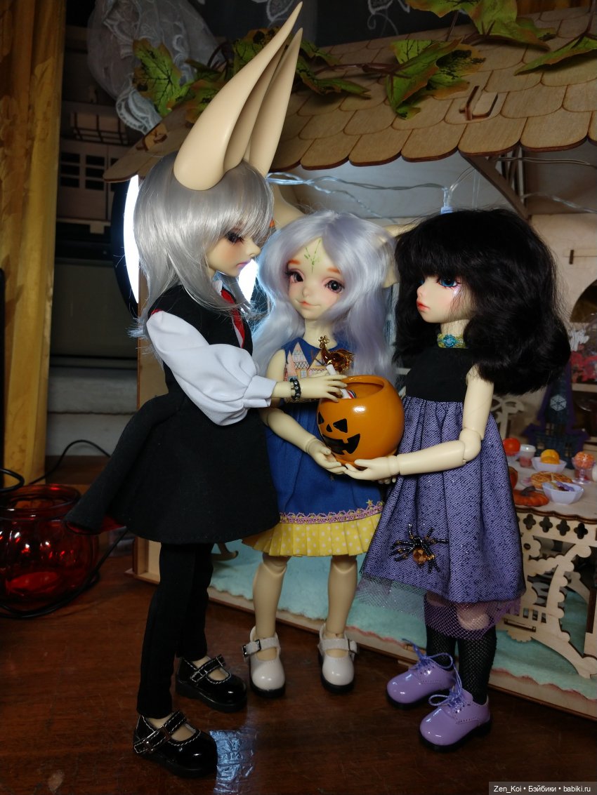 Хеллоуин 20-23 — Фотоистории с куклами BJD (БЖД): сериалы