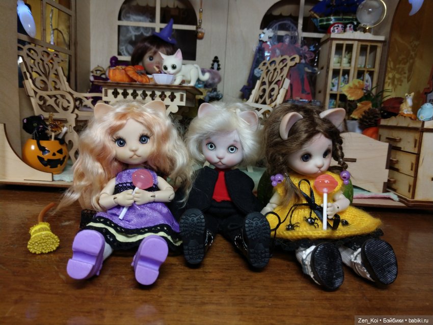 Хеллоуин 20-23 — Фотоистории с куклами BJD (БЖД): сериалы