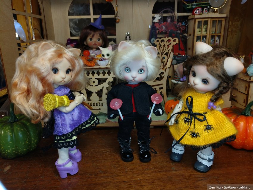 Хеллоуин 20-23 — Фотоистории с куклами BJD (БЖД): сериалы (фото 8)