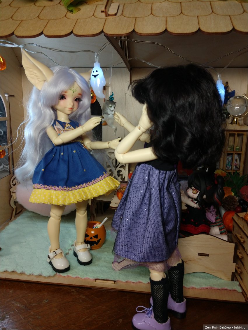 Хеллоуин 20-23 — Фотоистории с куклами BJD (БЖД): сериалы