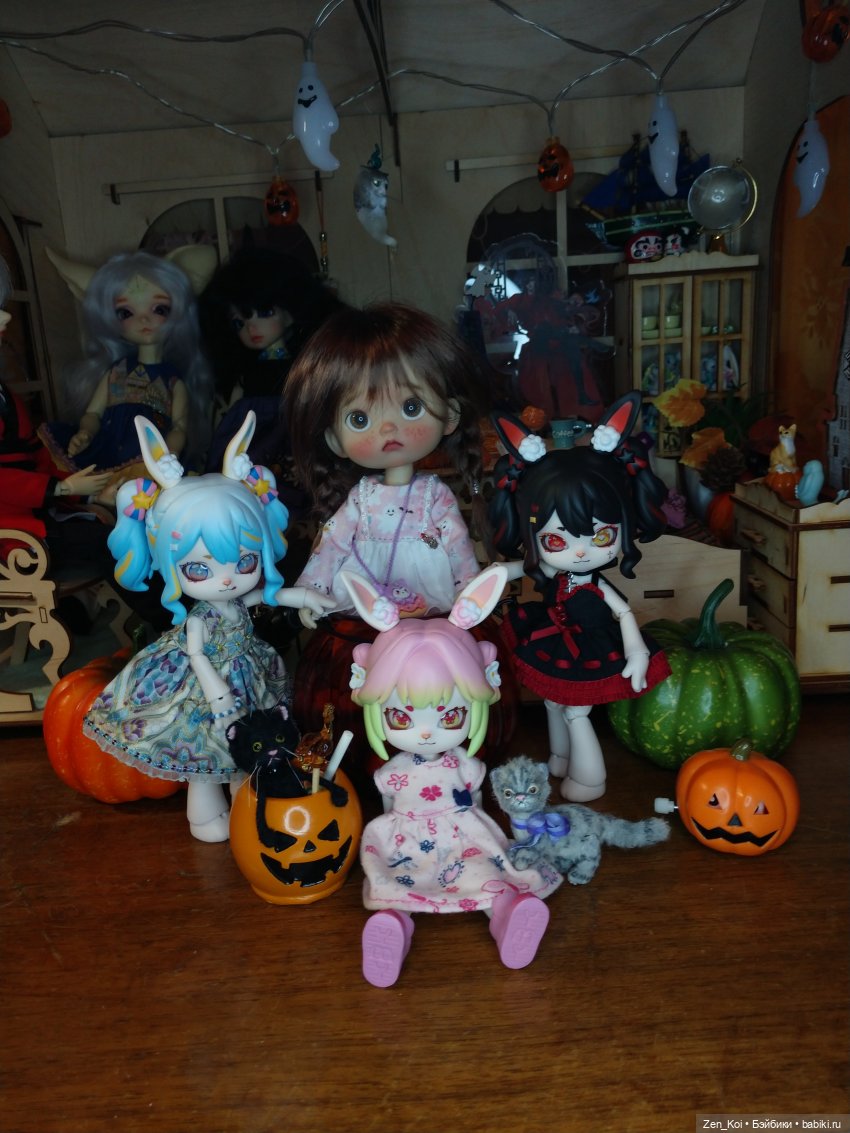 Хеллоуин 20-23 — Фотоистории с куклами BJD (БЖД): сериалы