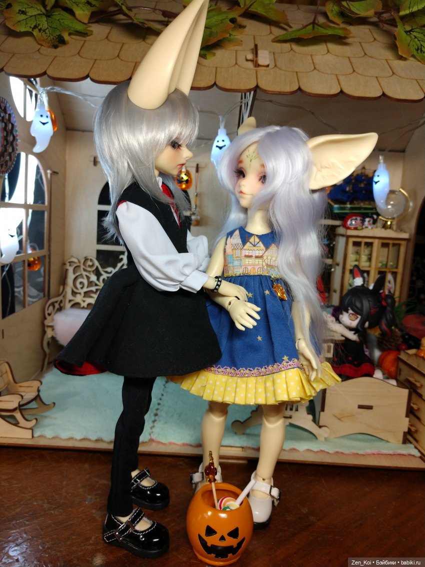 Хеллоуин 20-23 — Фотоистории с куклами BJD (БЖД): сериалы