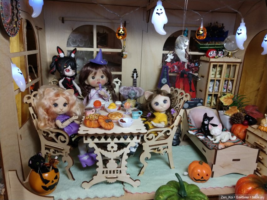 Хеллоуин 20-23 — Фотоистории с куклами BJD (БЖД): сериалы (фото 7)