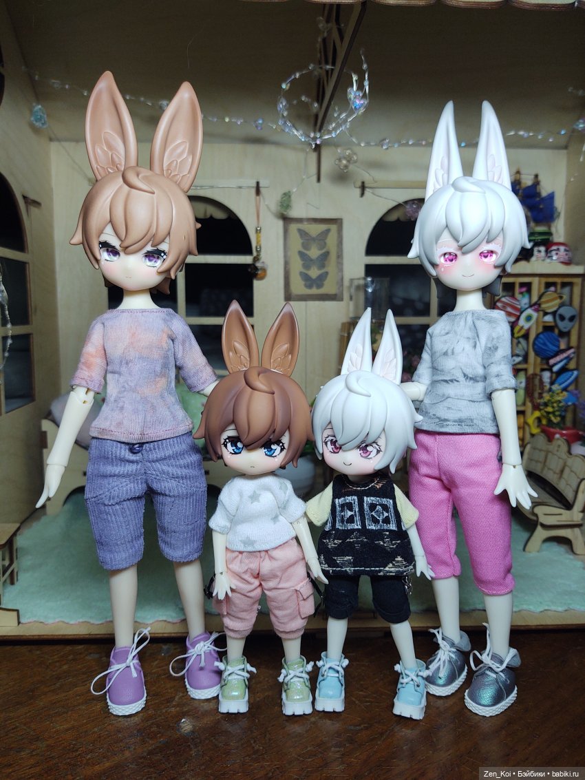 Братцы кролики — Куклы и тела UFdoll (ЮФдолл): Blind Box