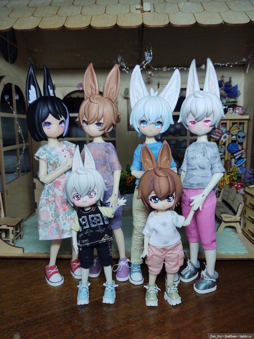 Братцы кролики — Куклы и тела UFdoll (ЮФдолл): Blind Box