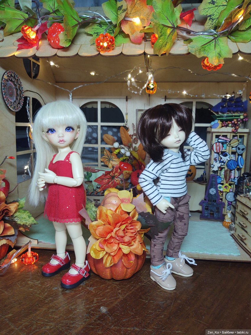 Осеннее — Фотоистории с куклами BJD (БЖД): сериалы