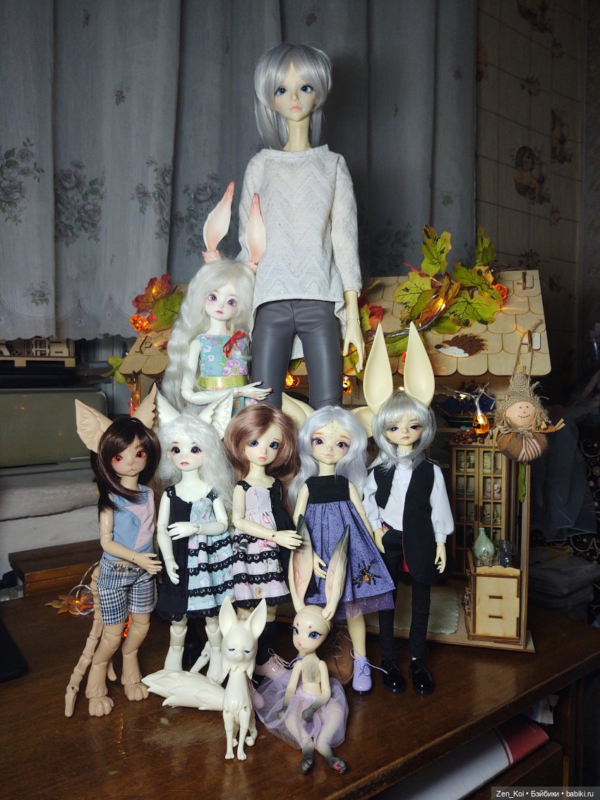 Осеннее — Фотоистории с куклами BJD (БЖД): сериалы