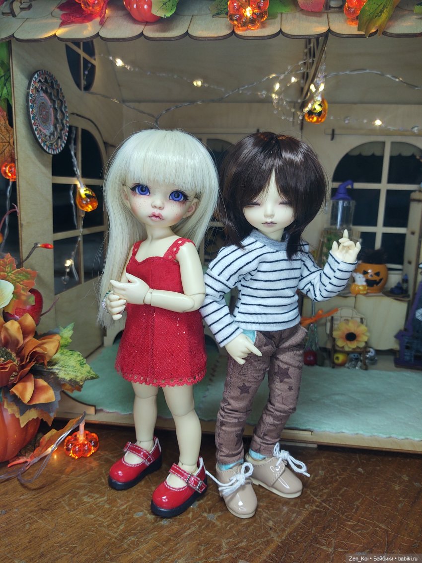 Осеннее — Фотоистории с куклами BJD (БЖД): сериалы