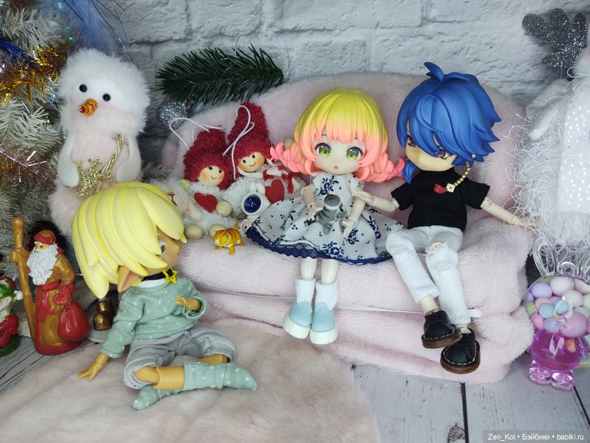 Фасолька и его друзья — Куклы и тела UFdoll (ЮФдолл): Blind Box