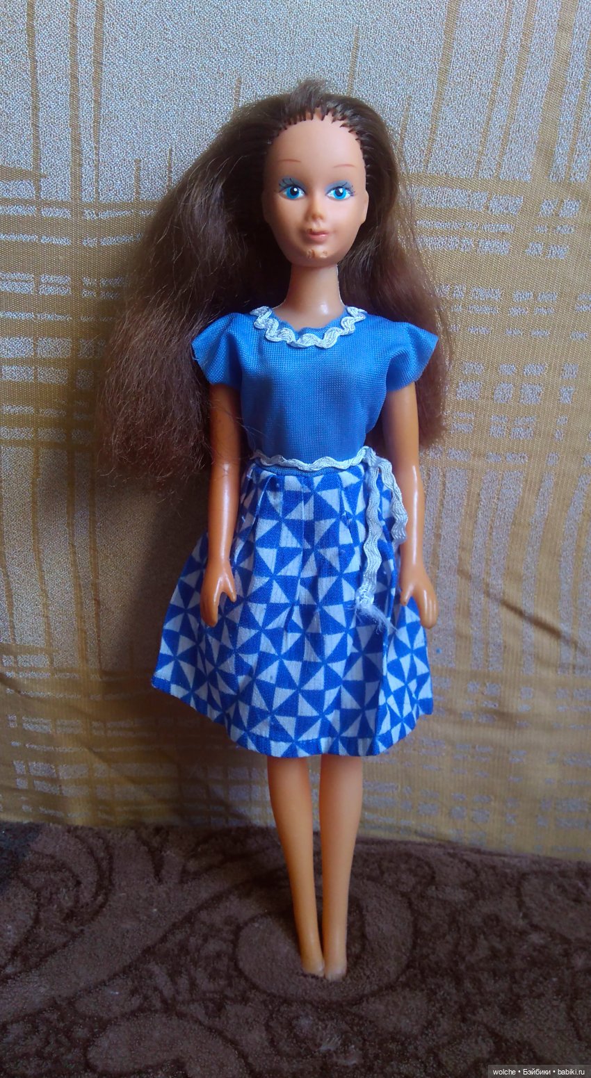 Кукла Кристина, фабрика "Огонёк"