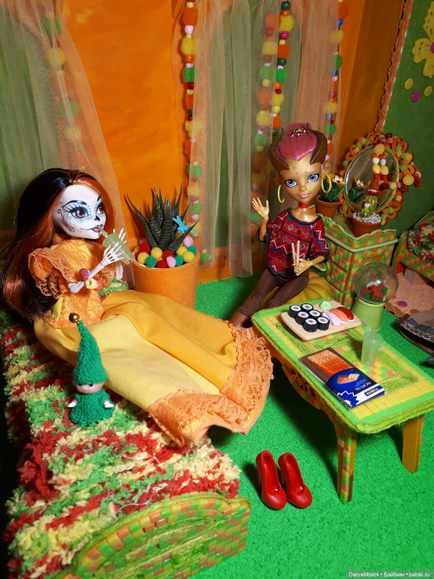 Много цвета в темном царстве