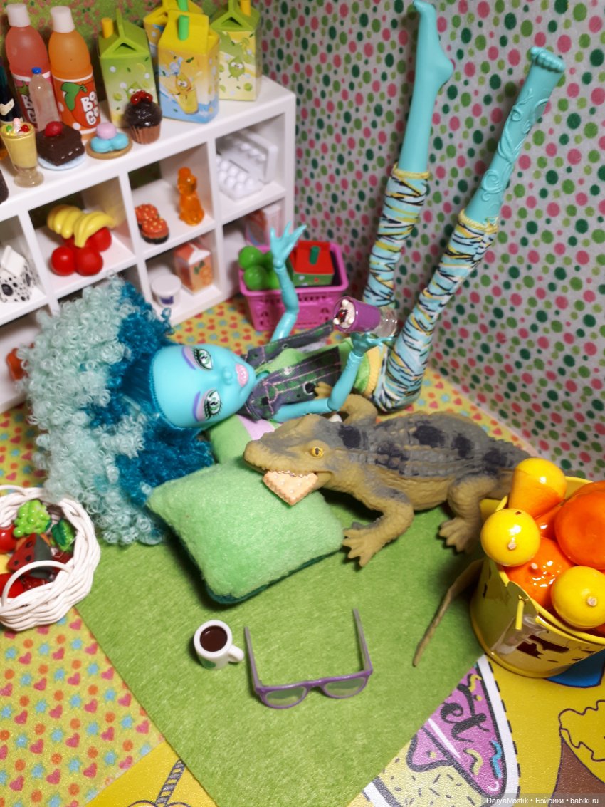 Ханни на карантине — Куклы Monster High и Ever After High: G1 (фото 4)