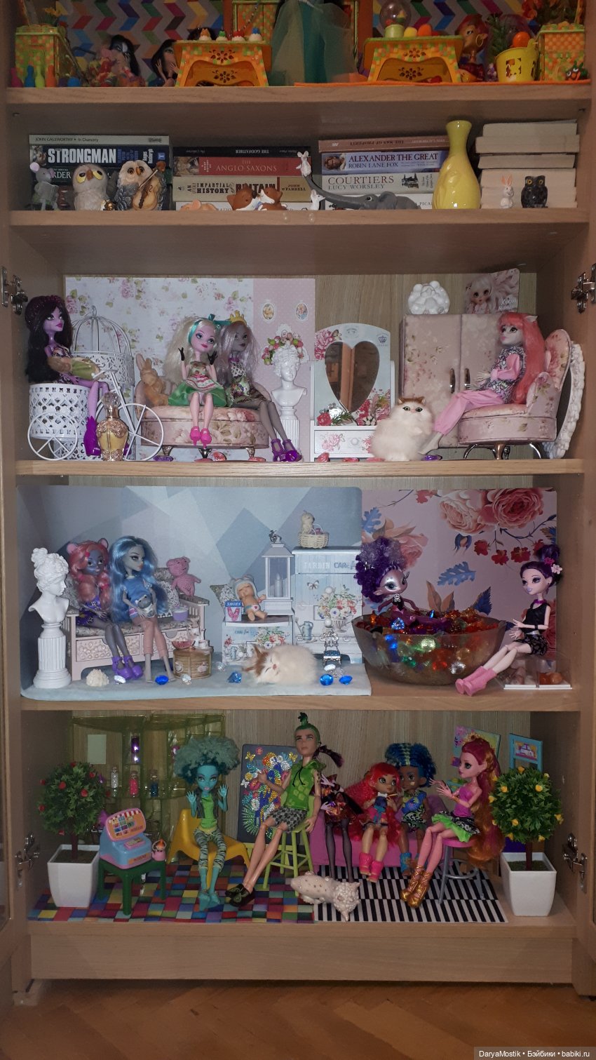 Полочная жизнь — Куклы Monster High и Ever After High: G1