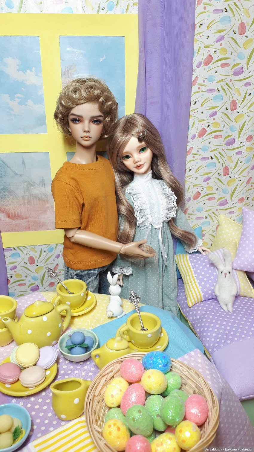 Пасхальный кролик | Бэйбики Пасхальный кролик — Коллекции игровых кукол (Playline): фото полок