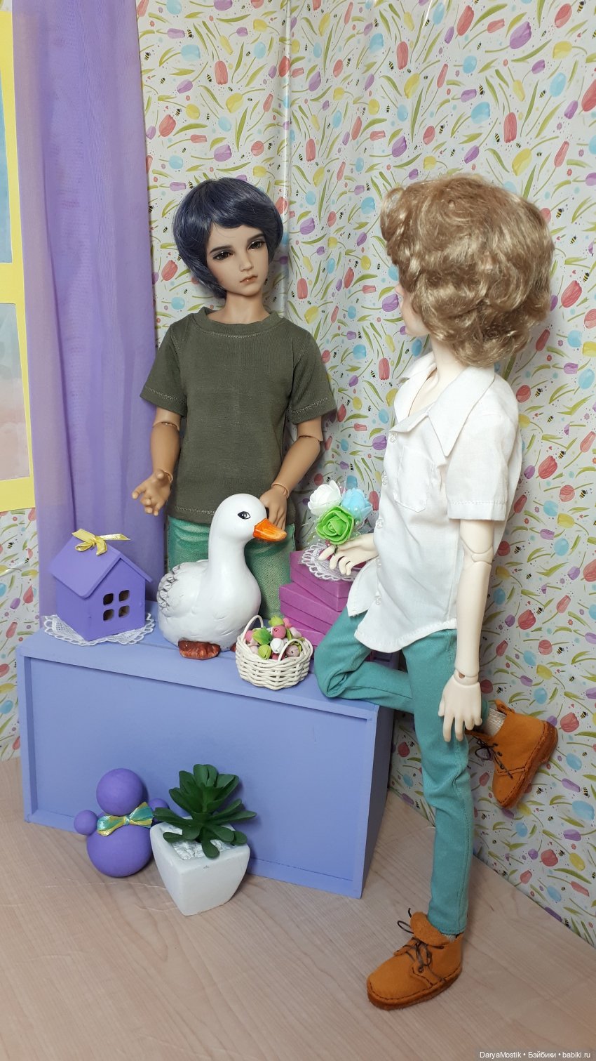 Пасхальный кролик | Бэйбики Пасхальный кролик — Коллекции игровых кукол (Playline): фото полок (фото 9)