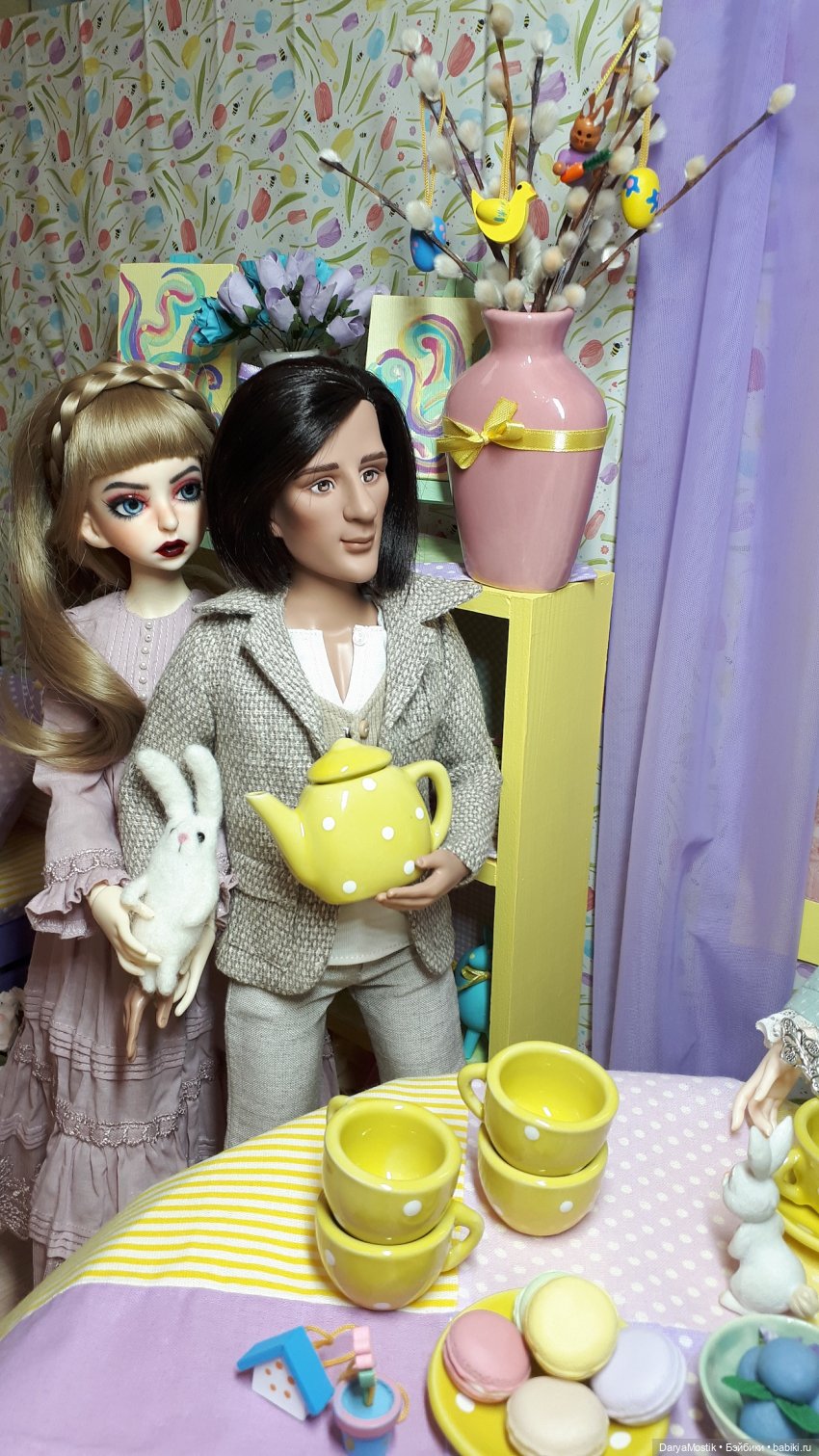 Пасхальный кролик | Бэйбики Пасхальный кролик — Коллекции игровых кукол (Playline): фото полок