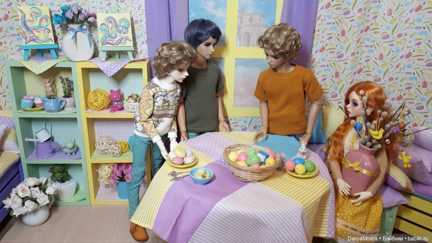 Пасхальный кролик | Бэйбики Пасхальный кролик — Коллекции игровых кукол (Playline): фото полок (фото 10)