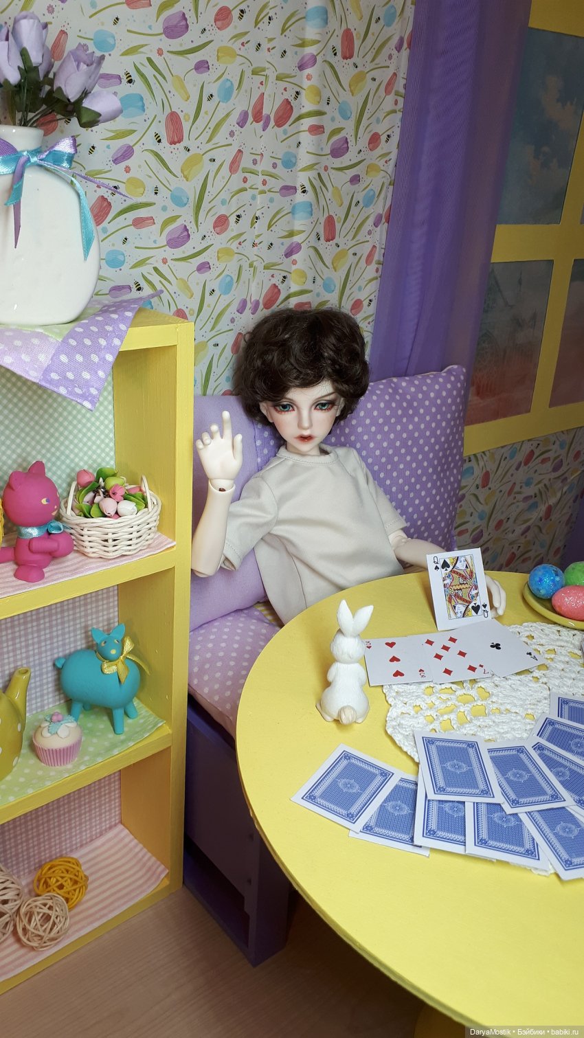 Пасхальный кролик | Бэйбики Пасхальный кролик — Коллекции игровых кукол (Playline): фото полок