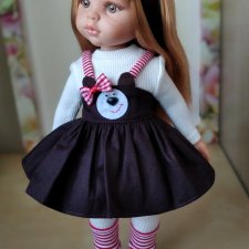 Комплект на куклу Паола Рейна 🤎🤍✨