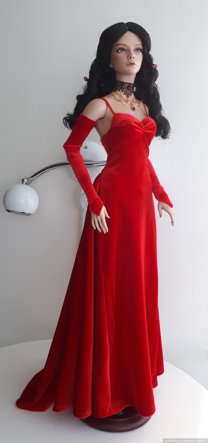 АНТИсвадебное платье — Куклы Iplehouse (Иплхаус): BJD (БЖД) (фото 3)