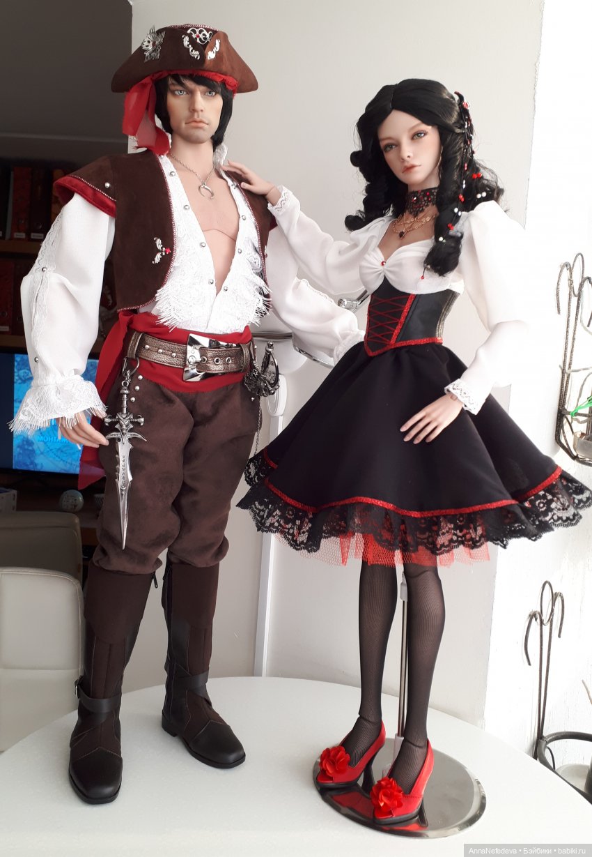 АНТИсвадебное платье | Бэйбики АНТИсвадебное платье — Куклы Iplehouse (Иплхаус): BJD (БЖД) (фото 2)