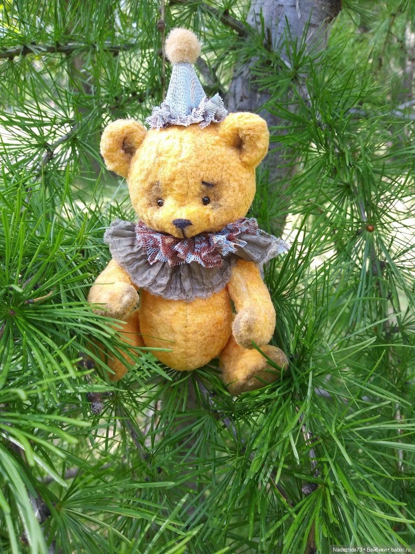 Прогулка с Мишей — Текстильные игрушки и примитивы: кофейные