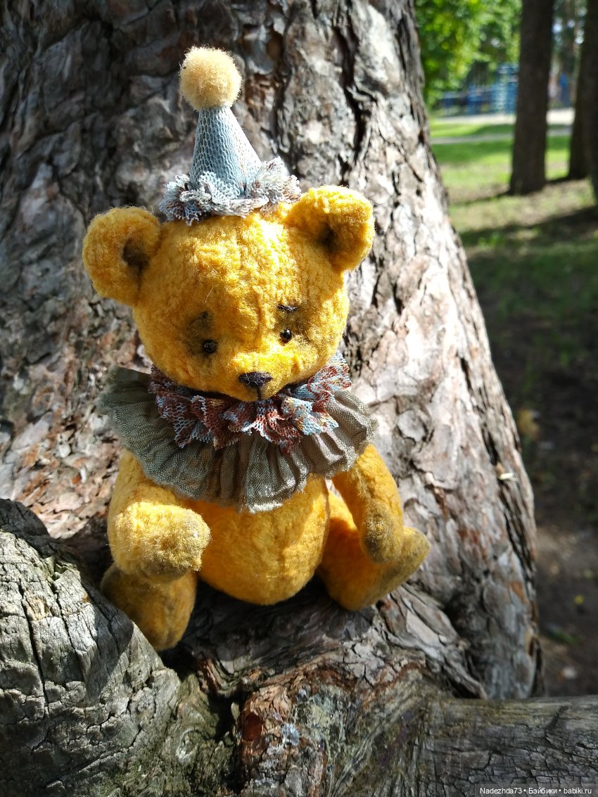 Прогулка с Мишей — Текстильные игрушки и примитивы: кофейные (фото 5)