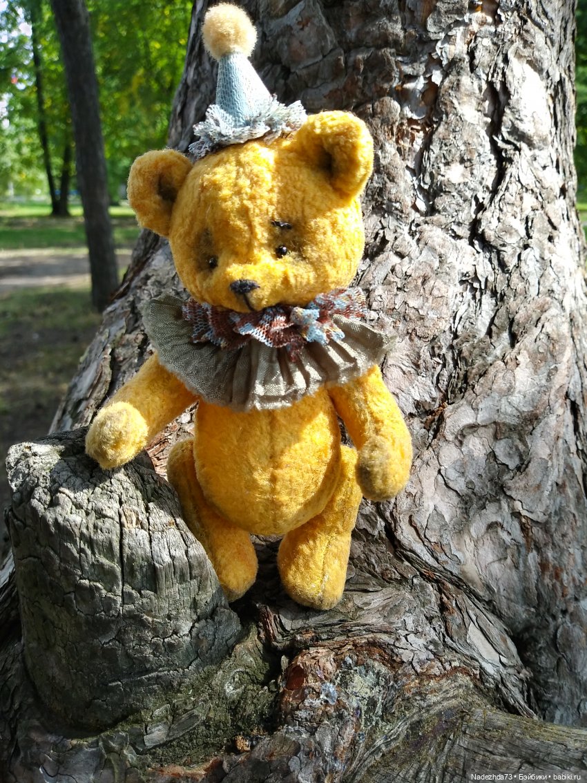 Прогулка с Мишей — Текстильные игрушки и примитивы: кофейные (фото 6)