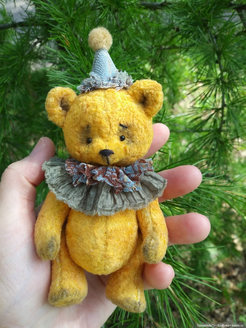 Прогулка с Мишей — Текстильные игрушки и примитивы: кофейные