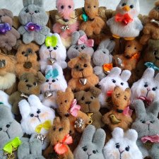 Мои новые игрушки-брошечки.