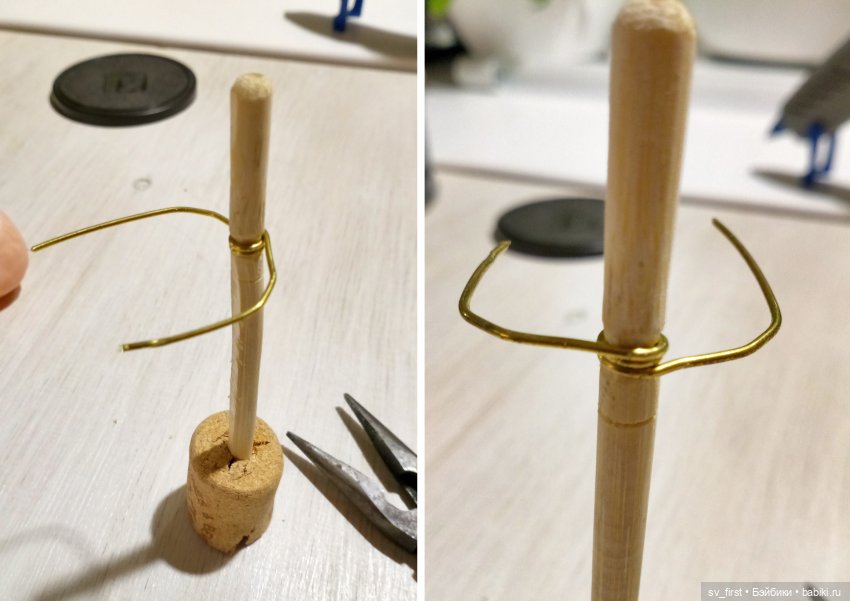 Бюджетная подставка для куклы за 15 минут | Бэйбики Бюджетная подставка для куклы за 15 минут (фото 8)