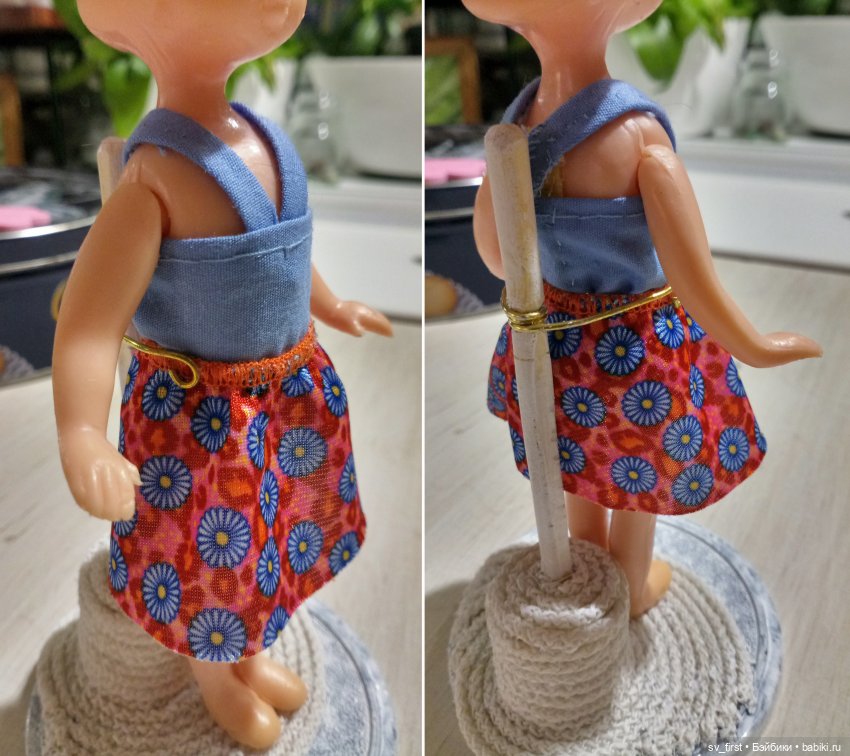 Подставка для куклы своими руками из разных материалов
