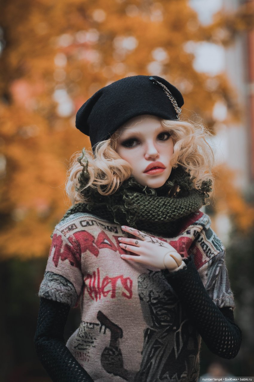 Хельга и осень | Бэйбики Хельга и осень — Куклы Natalia Loseva (Наталья Лосева): авторские BJD (БЖД) (фото 3)