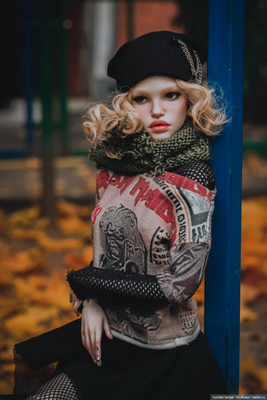 Хельга и осень | Бэйбики Хельга и осень — Куклы Natalia Loseva (Наталья Лосева): авторские BJD (БЖД) (фото 4)