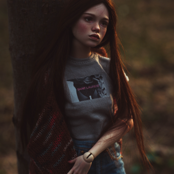 Бонни в парке