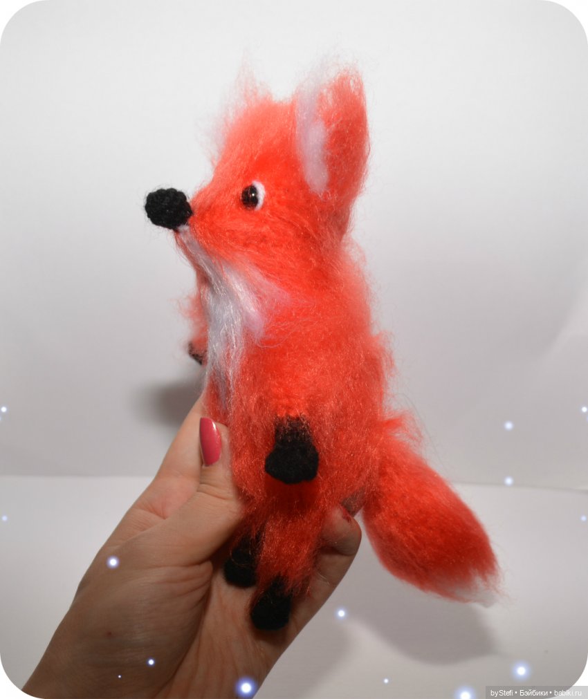 Лисица Пуховица моя — Вязаные игрушки и амигуруми: крючком (фото 6)