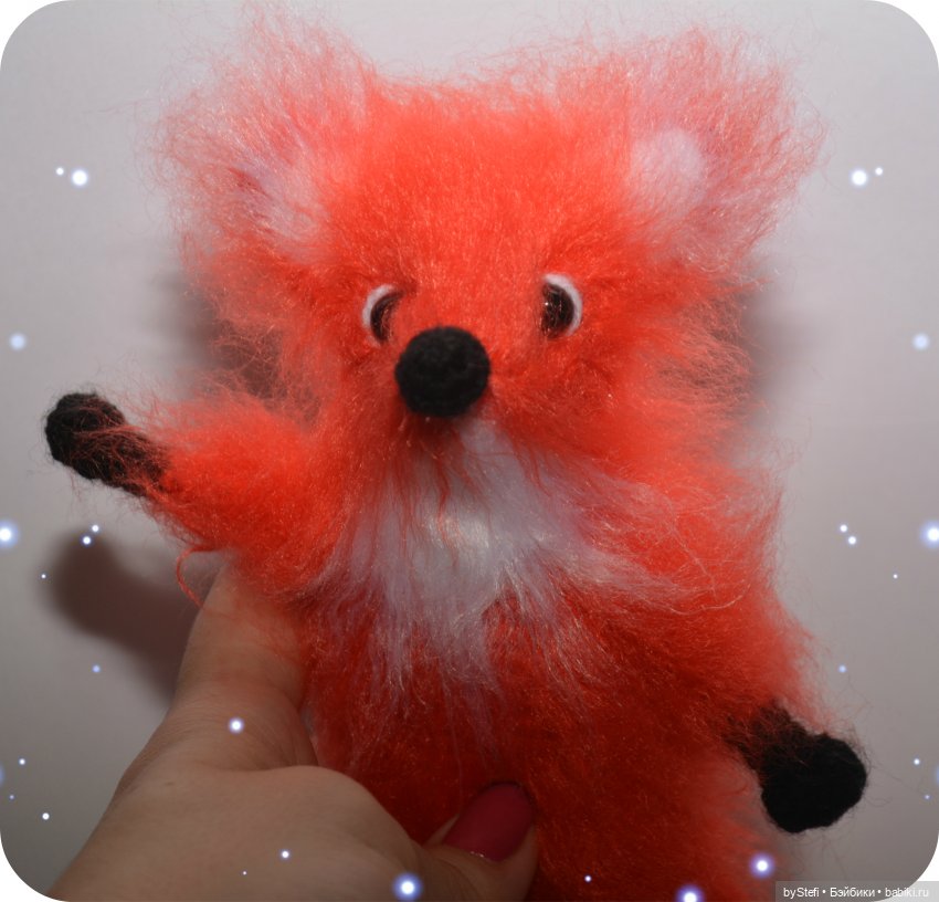 Лисица Пуховица моя — Вязаные игрушки и амигуруми: крючком (фото 5)