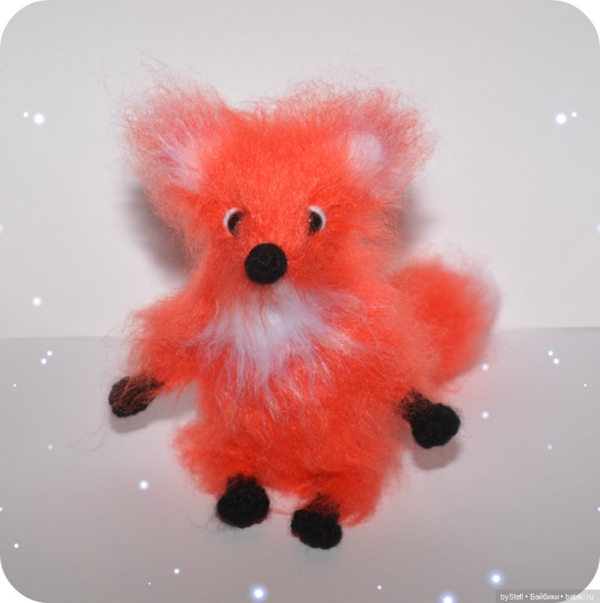 Лисица Пуховица моя — Вязаные игрушки и амигуруми: крючком (фото 4)