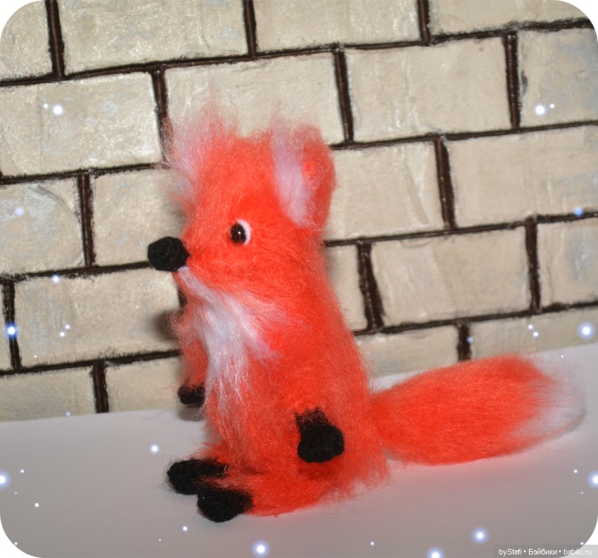 Лисица Пуховица моя — Вязаные игрушки и амигуруми: крючком (фото 3)