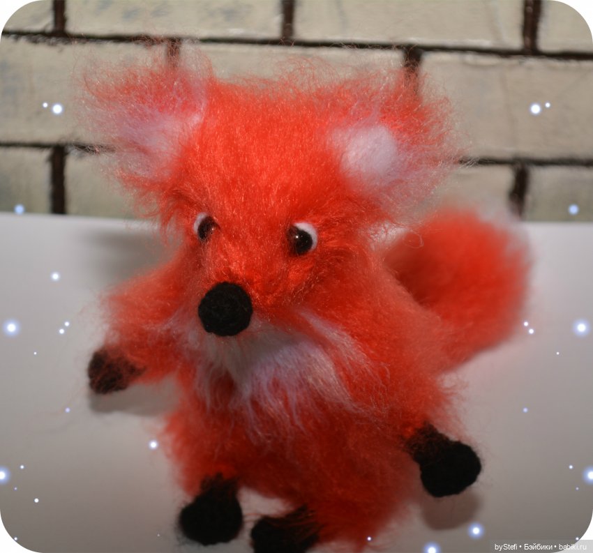 Лисица Пуховица моя — Вязаные игрушки и амигуруми: крючком (фото 2)