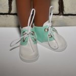 Ботиночки на шнурках для кукол Paola Reina (спортивные)