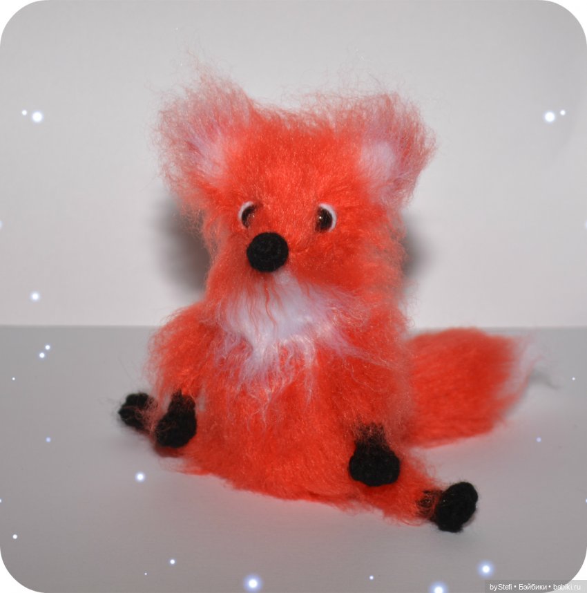 Лисица Пуховица моя — Вязаные игрушки и амигуруми: крючком (фото 8)