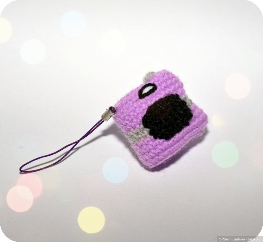Фотоаппарат для кукол Paola Reina/игрушек. Или просто брелок. Крючком (фото 4)