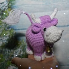 Всем привет! Я с хвастиком. Бычок Ватрушкин! Символ 2021