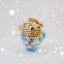 Бычок в чашке. Символ 2021