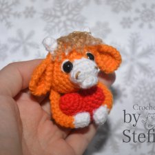 А у меня связался новый магнитик. Бычок Сердуля. Символ 2021