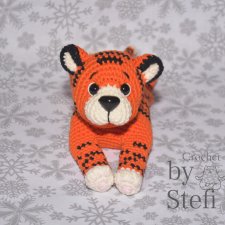 Тигрик Тотошка. Авторская работа. Символ 2022