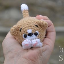 Котёнок. Цвет крем-брюле получился