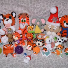 Навязалось... Покажу связанные игрушки